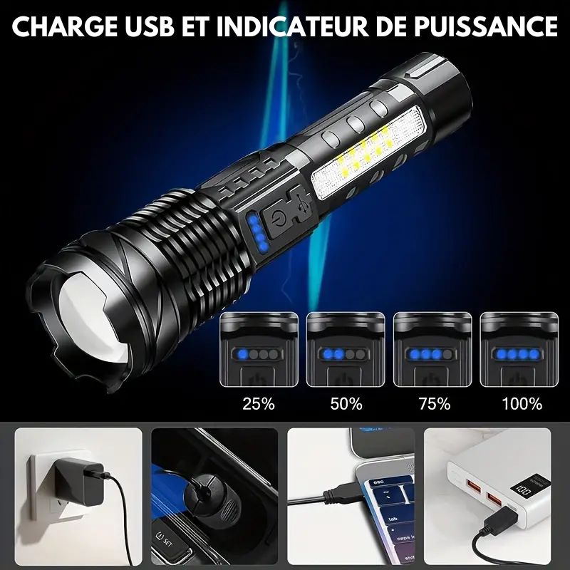 Lampe Torche Laser Titane - LamPRO