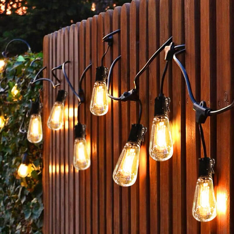 10 meters of unbreakable solar LED string lights